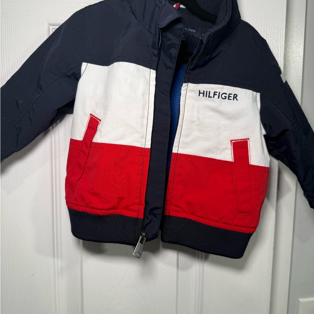 Tommy Hilfiger Navy and Blue Mesh Jacket kids - Picture 3 of 10